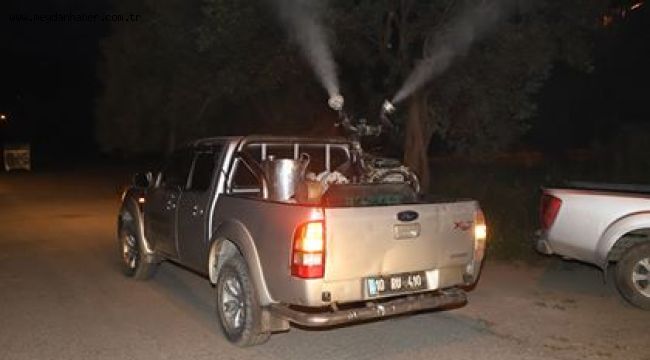   BURHANİYE BELEDİYE EKİPLERİ SİVRİSİNEK VE HAŞEREYLE MÜCADELEYE BAŞLADI