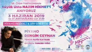 Büyük Usta Nazım Hikmet, Selçuk'ta anılacak