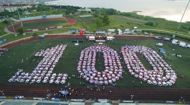 Büyükçekmece'de 19 Mayıs'ın 100. yılına yakışan kutlama