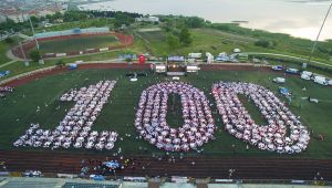 Büyükçekmece'de 19 Mayıs'ın 100. yılına yakışan kutlama