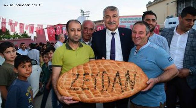 Büyükşehir'den Doğankent'te 1000 kişilik iftar