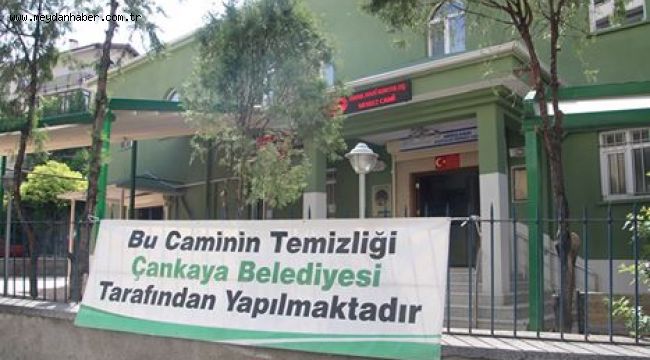 ÇANKAYA'DA CAMİLER BAYRAMA HAZIRLANIYOR