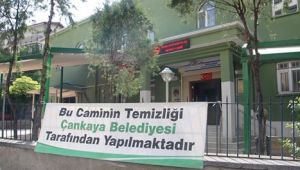 ÇANKAYA'DA CAMİLER BAYRAMA HAZIRLANIYOR