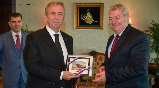 ÇEK CUMHURİYETİ'NDEN BAŞKAN YAVAŞ'A ZİYARET…