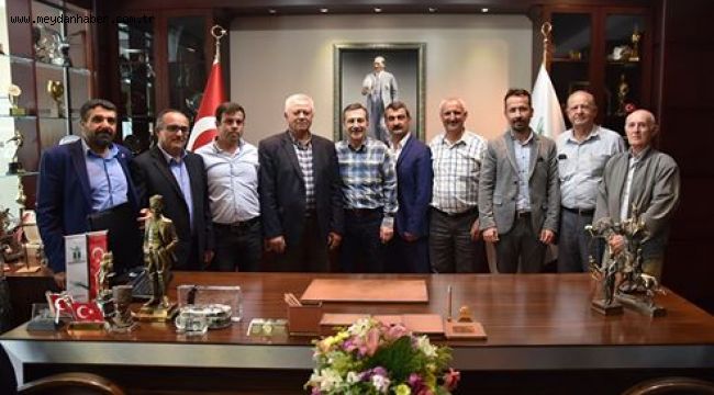 CHP ALPU YÖNETİMİNDEN ATAÇ'A ZİYARET