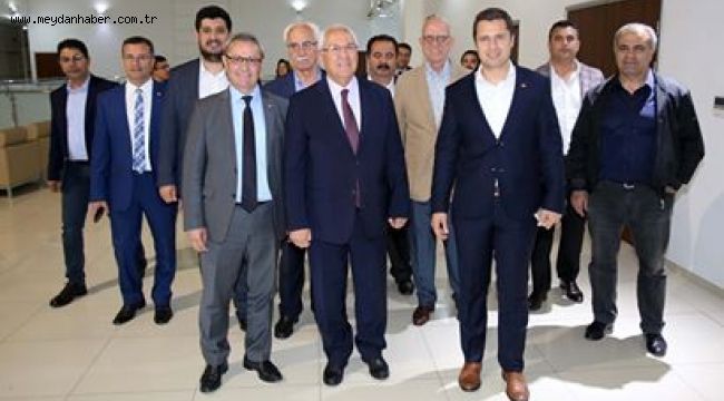 CHP İl Başkanı Yücel'den Başkan Selvitopu'na hayırlı olsun ziyareti