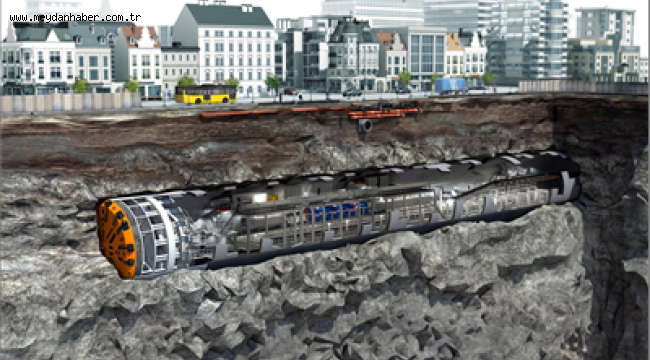    "Dev köstebek" yeraltına indi