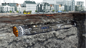    "Dev köstebek" yeraltına indi