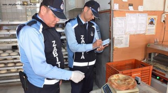 Dikili'de Ramazan Pidesi Denetimi