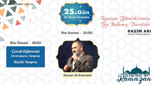 DURSUN ALİ ERZİNCANLI, ŞİİRLERLE PEYGAMBER EFENDİMİZİ ANLATACAK  