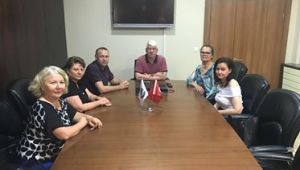 Ergene Gerlovolular Derneği Başkan Yüksel'i Ziyaret Etti