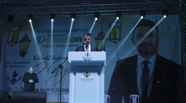 ESKİŞEHİR'DE KURDUĞUMUZ GÖNÜL SOFRAMIZDA BİNLERCE HEMŞEHRİMİZ İLE İFTARIMIZI YAPTIK..