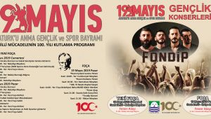 FOÇA'DA 19 MAYIS KUTLAMALARI