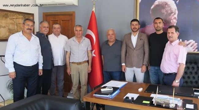 FOÇA TOPLUMSAL HUZUR VE GÜVENLİK GÖNÜLLÜLERİ DERNEĞİ'NDEN BAŞKAN GÜRBÜZ'E ZİYARET