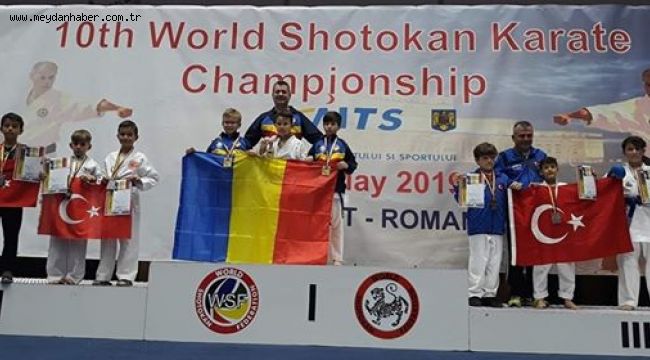  FOÇALI MİNİK KAAN ROMANYA' DA TARİH YAZDI