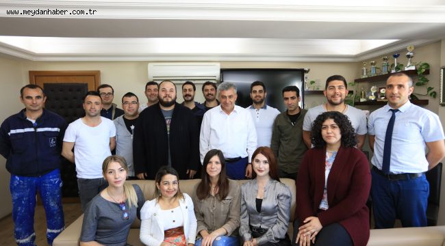 Gençlik Kolarından Başkan İnce'ye Ziyaret