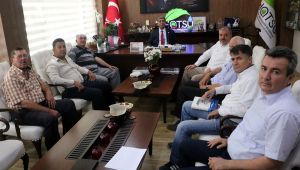 GENEL MÜDÜR ÇAPARALİ'YE MUHTAR ZİYARETLERİ SÜRÜYOR