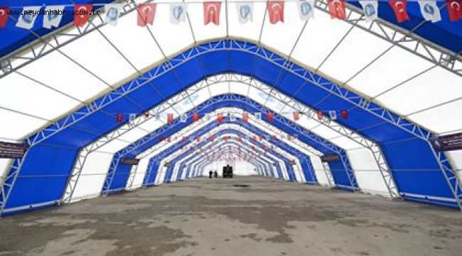 İftar çadırı Ramazana hazır