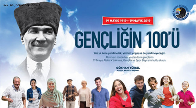 İSTANBUL'UN EN GENÇ BELEDİYE BAŞKANI'NDAN 19 MAYIS MESAJI  