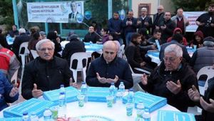 Karaağaç mahallesi sakinleri iftar sofrasının bereketini paylaştı  