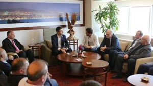  KARADENİZLİLER TEK YÜREK BAŞKAN GÖKHAN YÜKSEL'İ ZİYARET ETTİ  