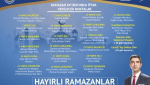 KARTALLILAR KARTAL BELEDİYESİ'NİN İFTAR SOFRASINDA BULUŞUYOR  