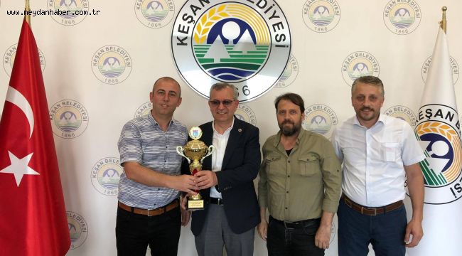 Keşan İdmanyurdu'ndan Mustafa Helvacıoğlu'na Ziyaret…