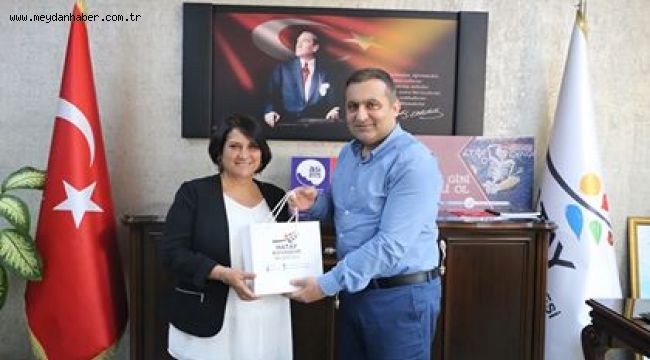 KIBRISLI MİSAFİRLERDEN TAZEASLAN'A ZİYARET