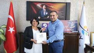 KIBRISLI MİSAFİRLERDEN TAZEASLAN'A ZİYARET