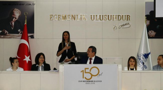 Konak Meclisi'nde bir ilk: İşaret dili ile tercüme yapıldı
