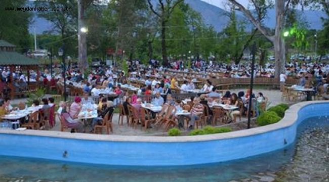 Köyceğiz  Halkı İftar Yemeğinde Buluştu.