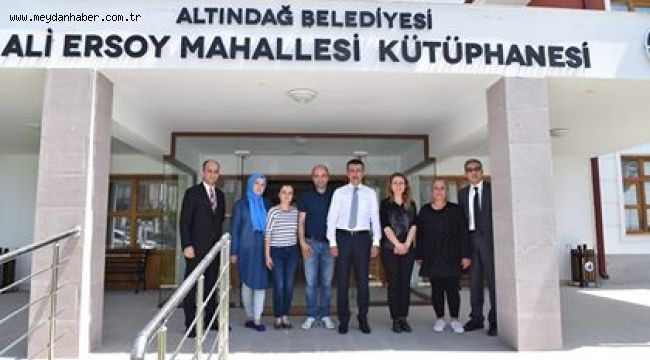 MAHALLE KÜTÜPHANELERİ HİZMETE GİRDİ