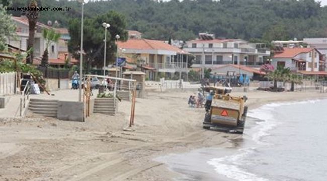 Menderes Sahilleri Yaza Hazır