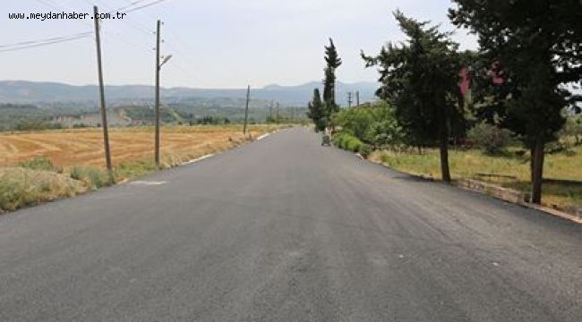 MEYDANCIK MAHALLESİ'NDE BETON ASFALT ÇALIŞMALARI TAMAMLANDI