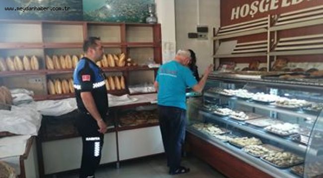 Milas'ta fırınlara denetim.