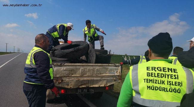 Ömrünü Tamamlamış Lastikleri Geri Dönüşüme Kazandırıyoruz