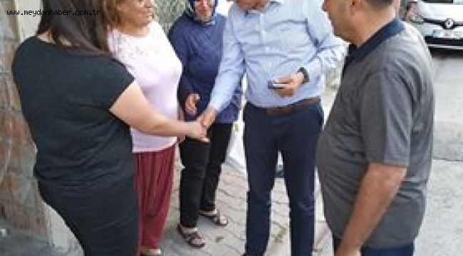 Otizmli Necdet'in ablası mesaj attı, Başkan Zeydan Karalar ziyarete gitti