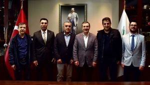 ÖZEL ÜMİT HASTANESİ'NDEN ATAÇ'A ZİYARET