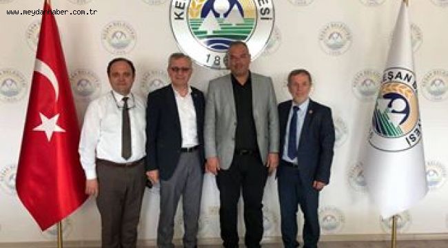 Özkan Günenç'ten,Mustafa Helvacıoğlu'na ziyaret