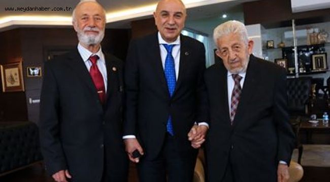 RECAİ KUTAN, BAŞKAN ALTINOK'U ZİYARET ETTİ