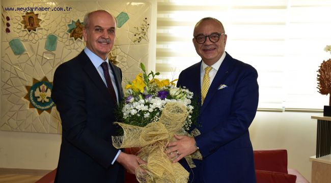 Rektör Çelebi'den Hayırlı Olsun Ziyareti