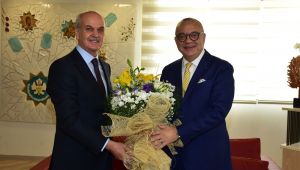 Rektör Çelebi'den Hayırlı Olsun Ziyareti