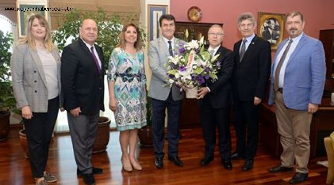 Sanayici ve İş Adamları Dernekleri'nden Dündar'a Ziyaret