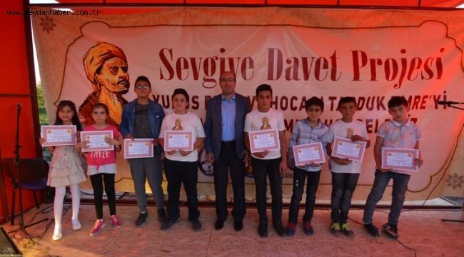 SEVGİYE DAVET PROJESİ YUNUS EMRE MAHALLEMİZDE HAYAT BULDU