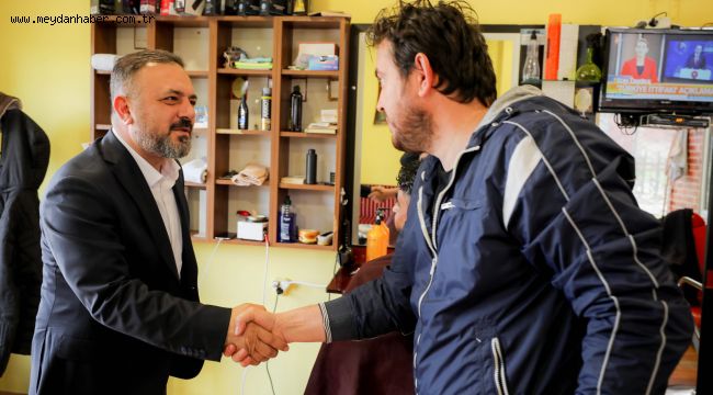  SİNCAN BELEDİYE BAŞKANI MURAT ERCAN TÖREKENT'İ ADIM ADIM DOLAŞTI ​​​​​​​