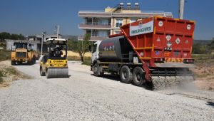 TOROSLAR'DA YOL YAPIM ÇALIŞMALARI HIZ KAZANDI