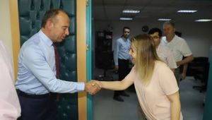 Turgutlu Belediyesi'nde Bayramlaşma Mutluluğu Yaşandı