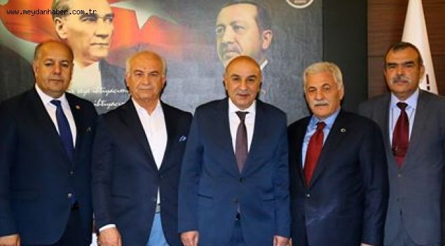 ​​TÜRK DÜNYASI PARLAMENTERLER BİRLİĞİ'NDEN BAŞKAN ALTINOK'A ZİYARET