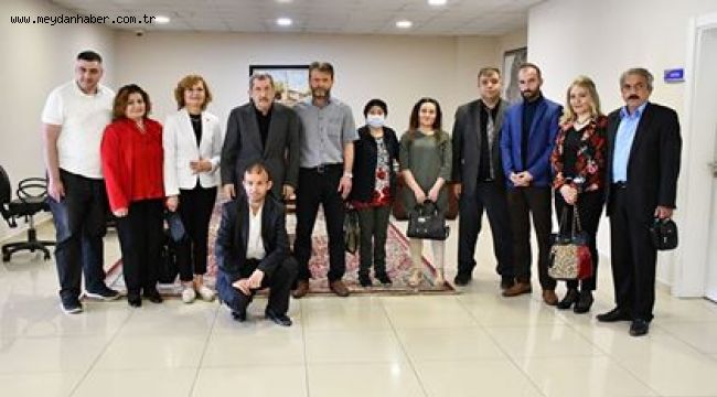 Türkiye Engelli Meclisi Karabük Temsilciliğinden Başkan Vergili'ye Hayırlı Olsun Ziyareti