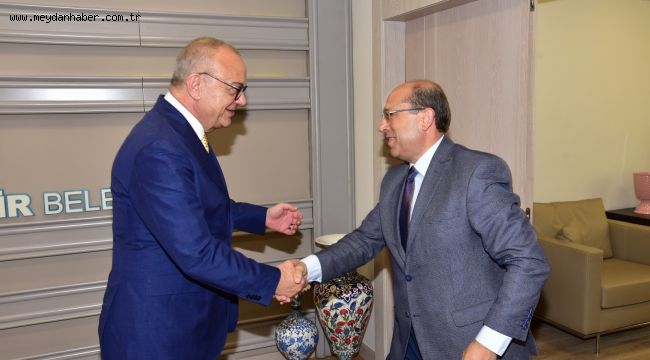 Vali Yardımcısı Etil'den Başkan Ergün'e ziyaret